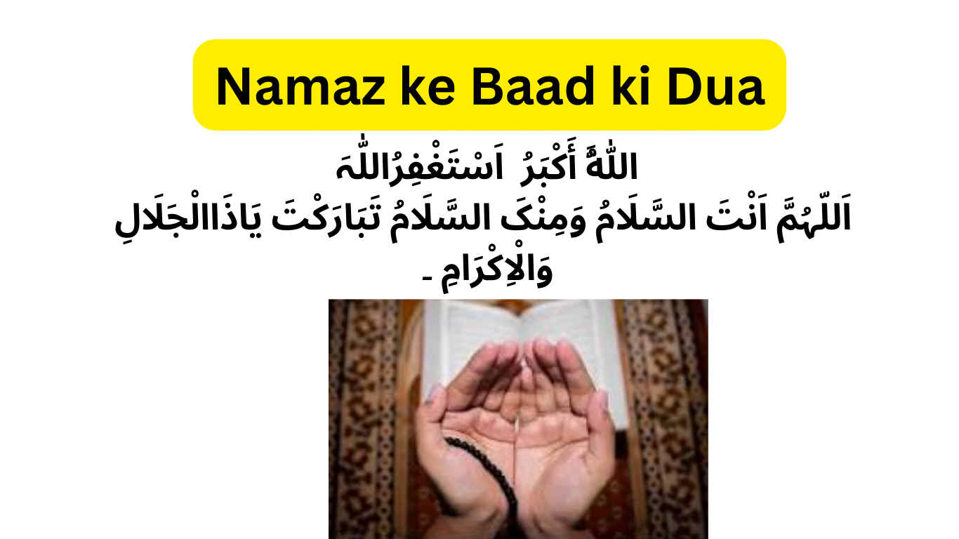 Namaz ke Baad ki Dua